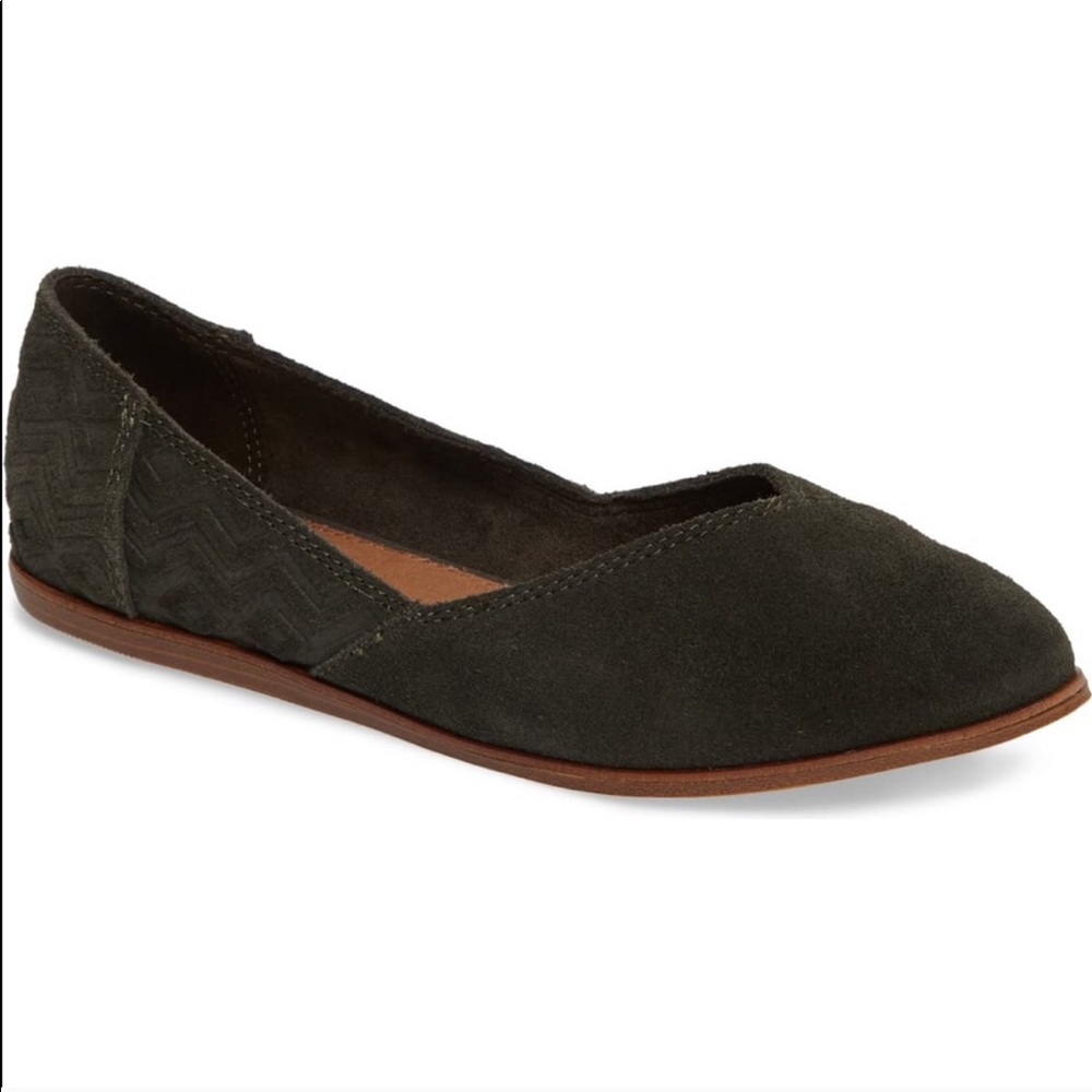 Tom jutti black flats